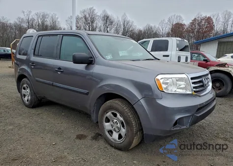 2015 Honda Pilot Lx from USA, damaged, VIN 5FNYF4H22FB071256